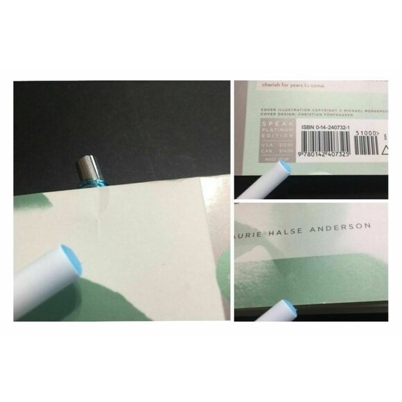 Speak Paperback Book Laurie Halse Anderson Platinum Edition Penguin Group 2006 - Picture 12 of 12